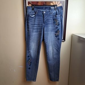 Vintage America blues boho skinny 14